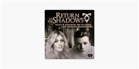 dominic sherwood return to the shadows.